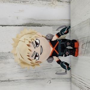 My Hero Academia Katsuki Bakugo plush character 8" with hanger on head
